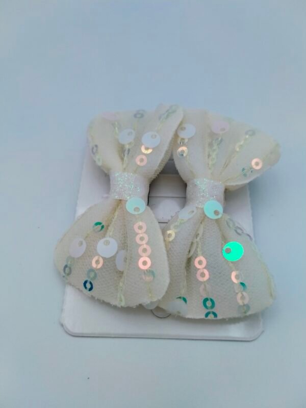 White Baby's hair Bow